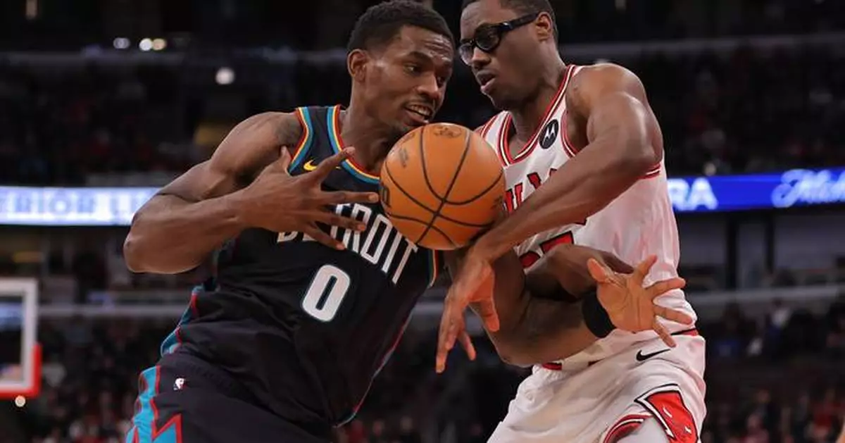 Duren with 26 points, 13 rebounds in return, Pistons top Bulls 126-110 for 5th straight win