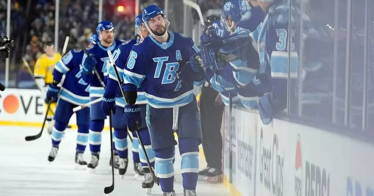 Lightning's historic 4-goal comeback stuns Bruins in NHL Stadium Series game