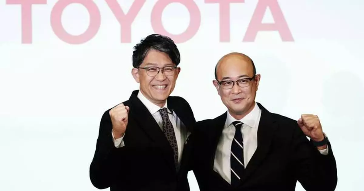 Japan's top automaker Toyota names a new CEO after reporting drop in profits