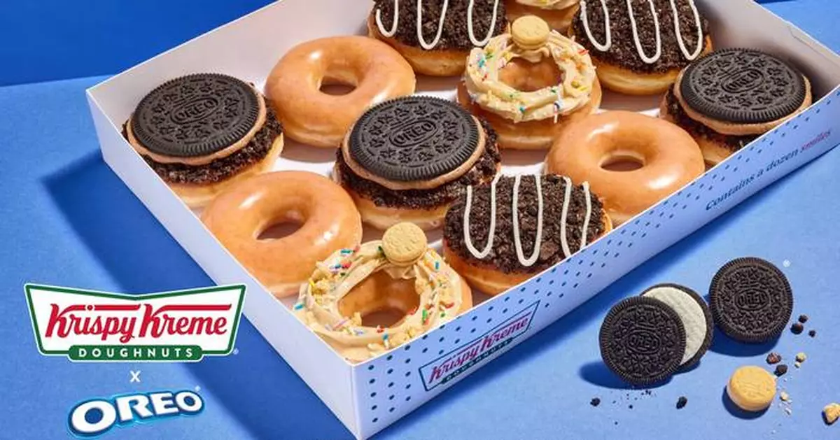 An Iconic Duo: KRISPY KREME® Partners with OREO® Cookie for New Limited-Time Doughnut Collection