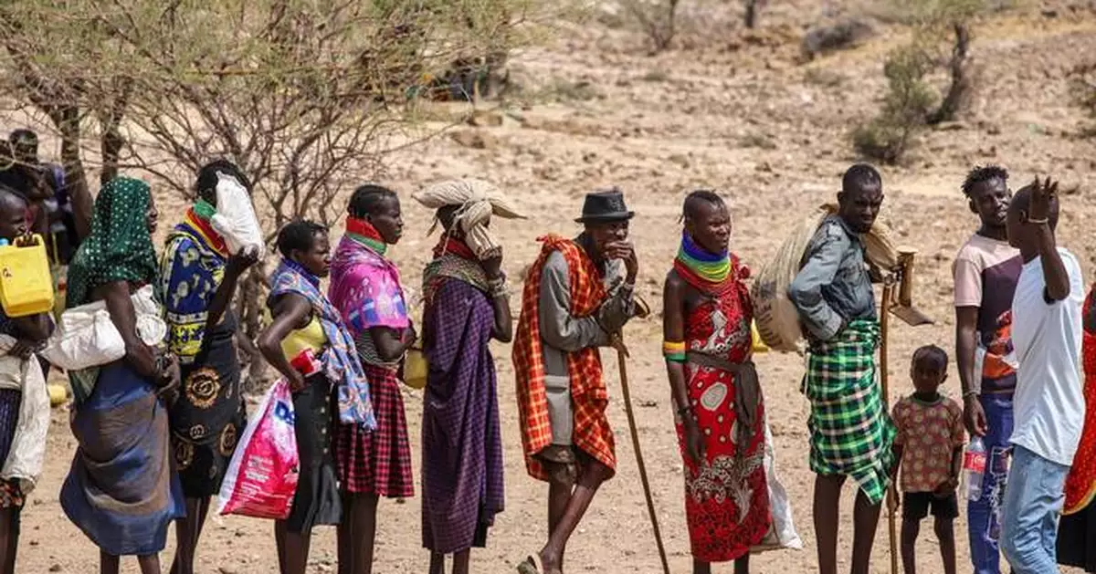 Drought leaves people hungry in Kenya as their livestock die