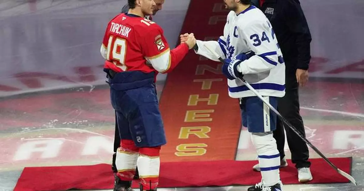 Marchand scores 2 as the Panthers reignite their playoff push vs. Maple Leafs with 5-1 win