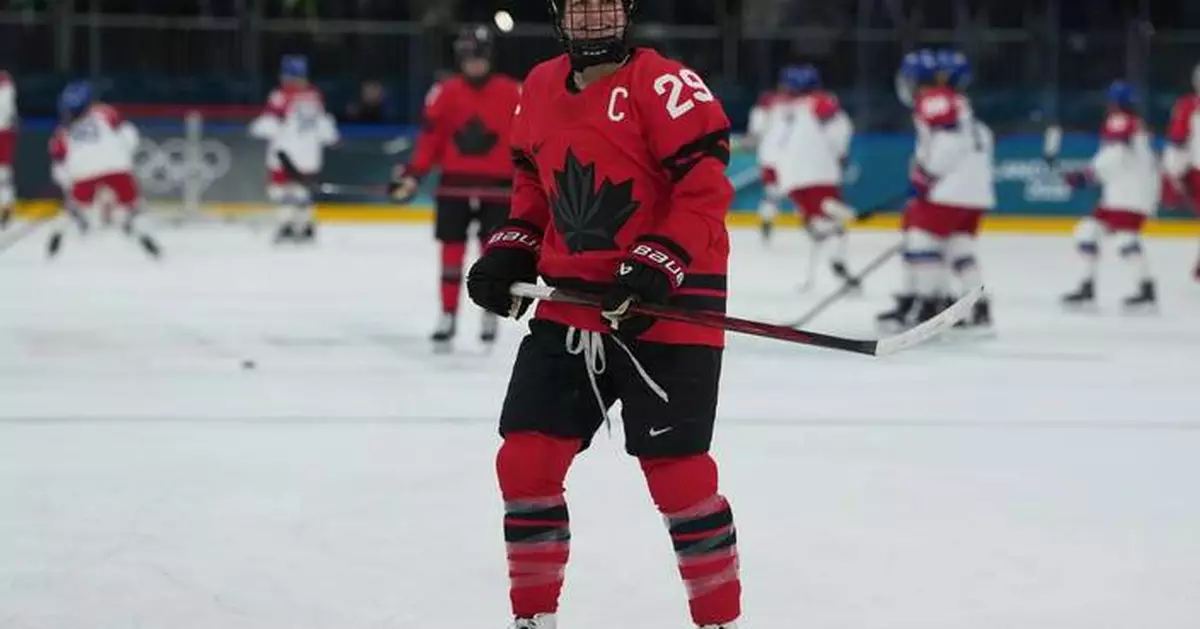 Injured Canada captain Marie-Philip Poulin out against the US at the Olympics