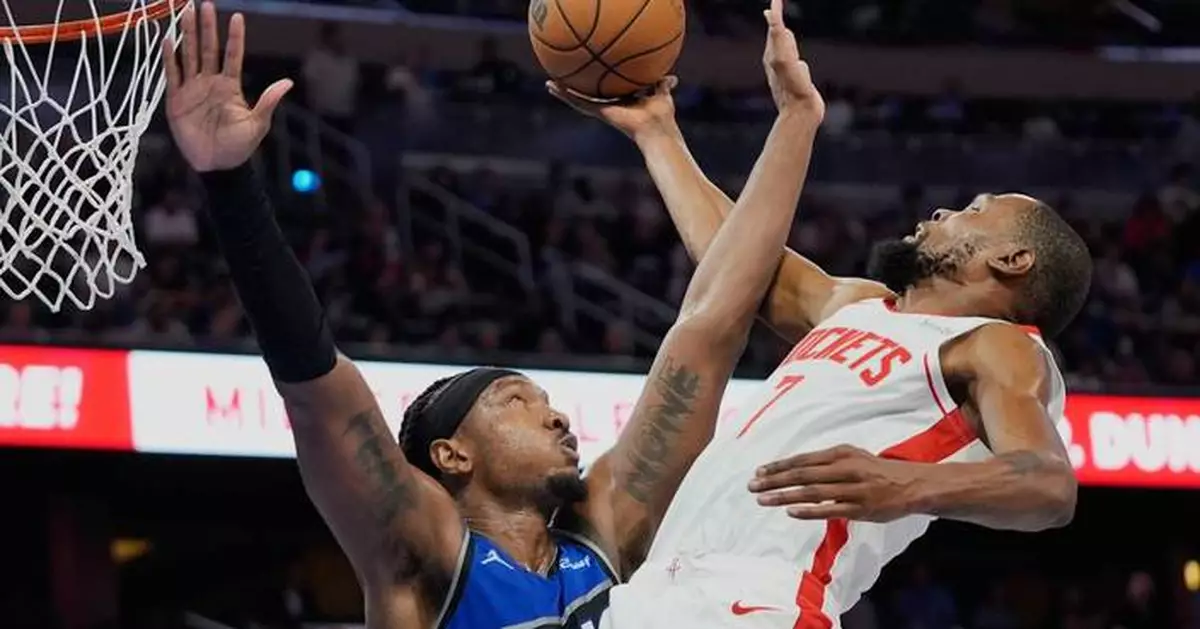 Kevin Durant scores season-high 40 as Rockets rally for 113-108 win over Magic