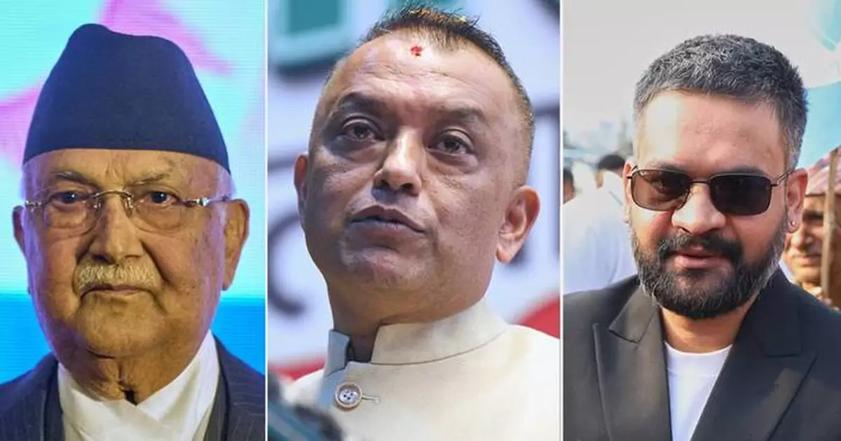Nepal will hold first election since deadly protests, with 3 rivals vying to be prime minister