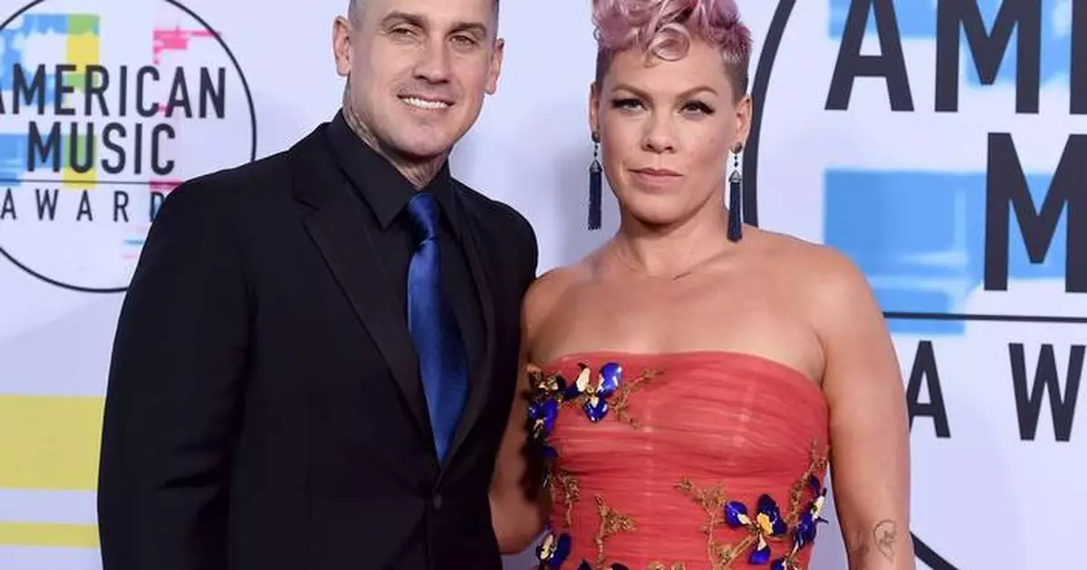 Pink denies reports that she is separated from husband Carey Hart: 'Not true'