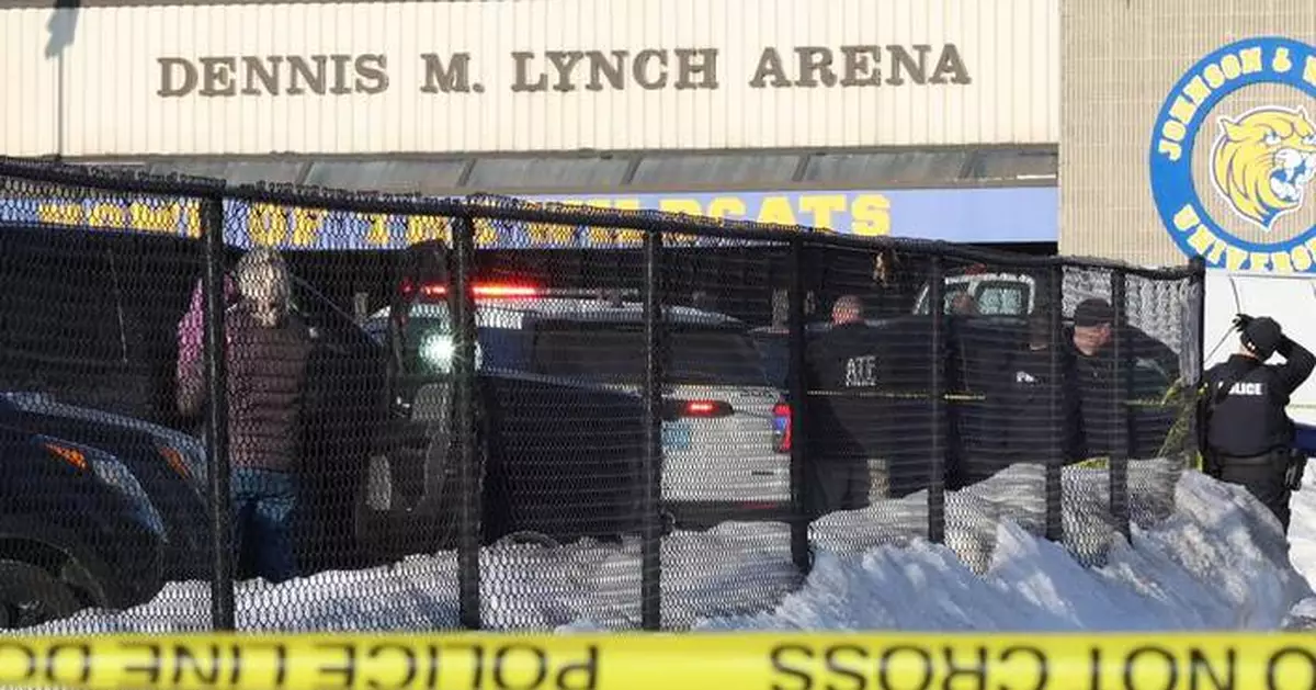 Police video shows chaotic aftermath of Rhode Island ice rink shooting