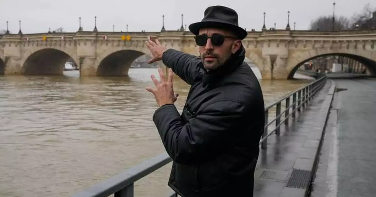 French artist JR's installation will transform Paris' oldest bridge into a giant cave