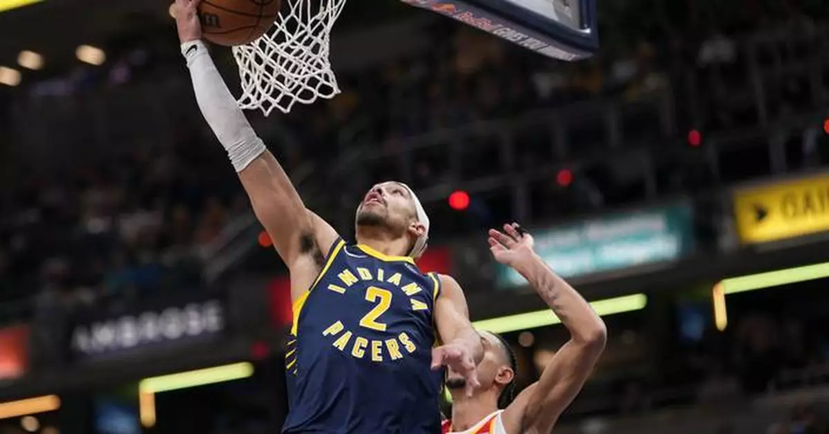 Pacers beat Hawks 129-124, overcoming Jalen Johnson's triple-double