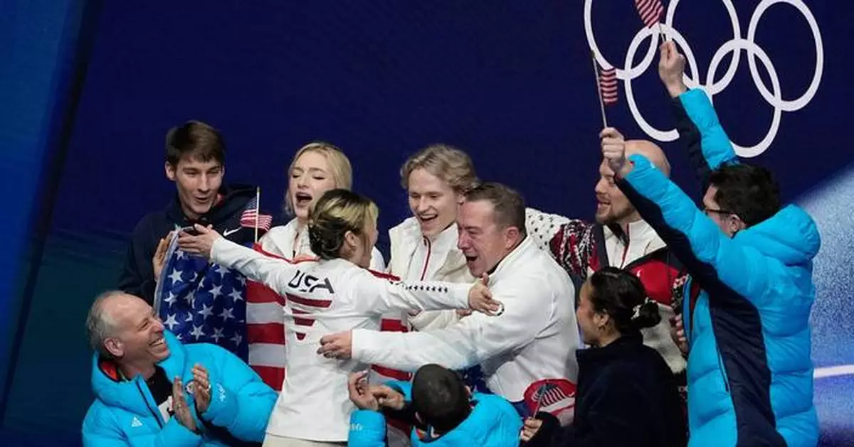 'Now I want to be here': Alysa Liu thrives for the US at the Olympics with a new outlook on life