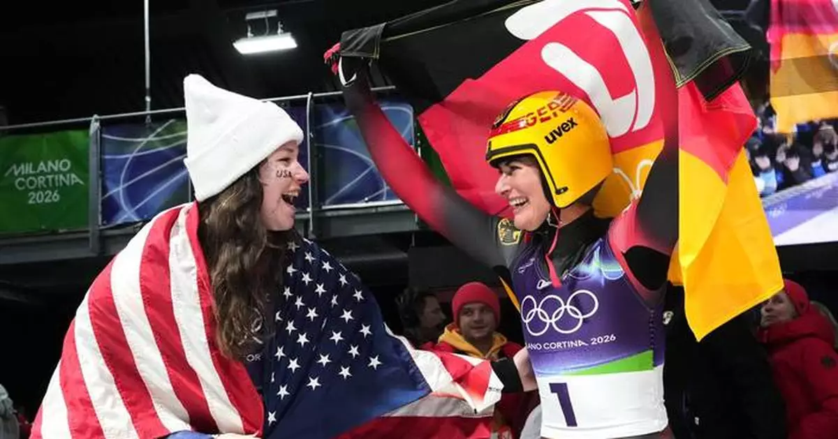 Taubitz extends Germany's Olympic luge dominance with gold, Farquharson gets bronze for US