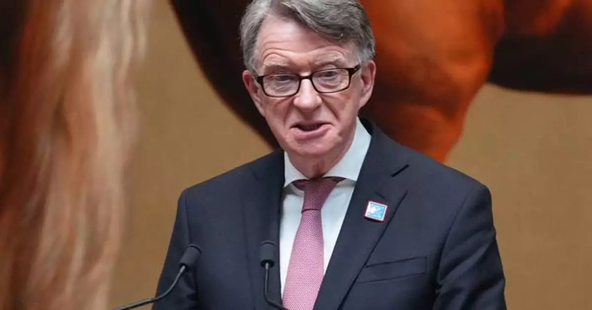 UK police search two properties linked to Peter Mandelson as part of Epstein probe