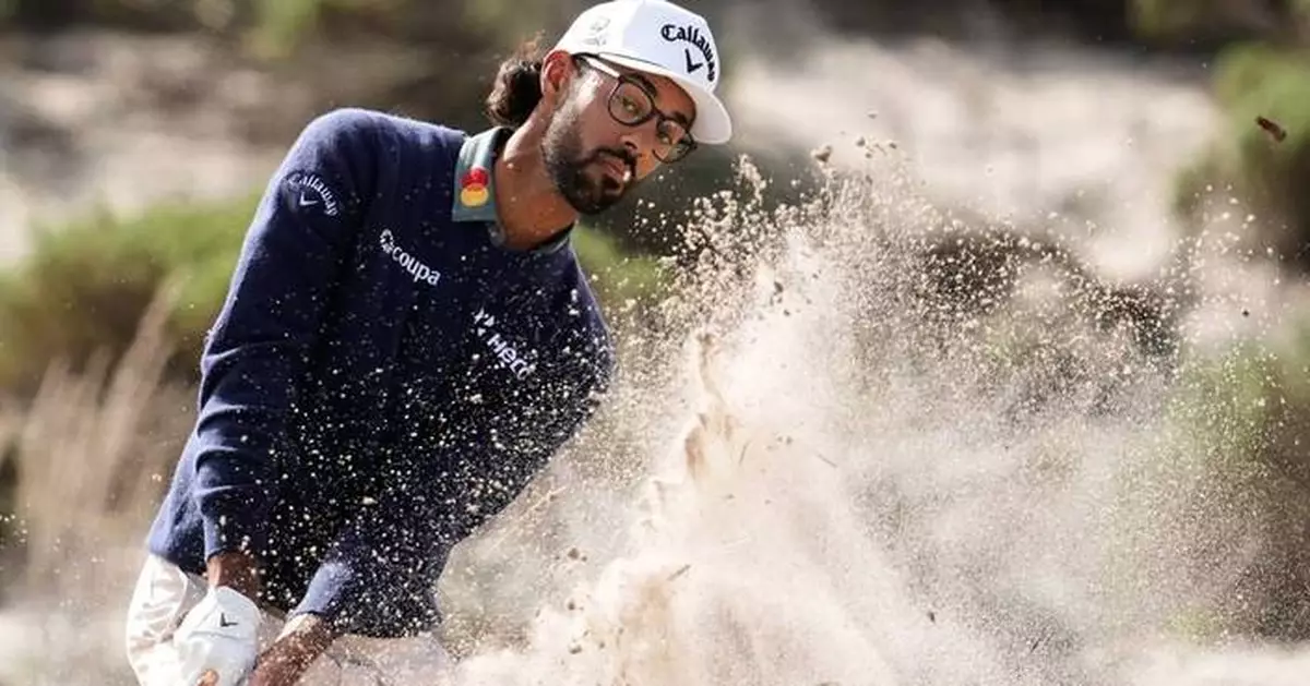 Bhatia and Hisatsune share Pebble Beach lead. Travis Kelce and amateurs head home