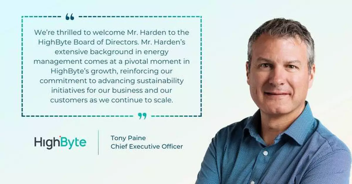 HighByte Announces New Addition to Board of Directors