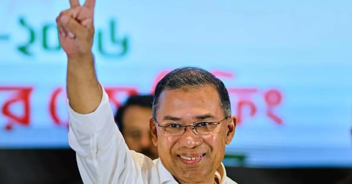 Bangladesh’s new prime minister is sworn in after his party’s landslide election win