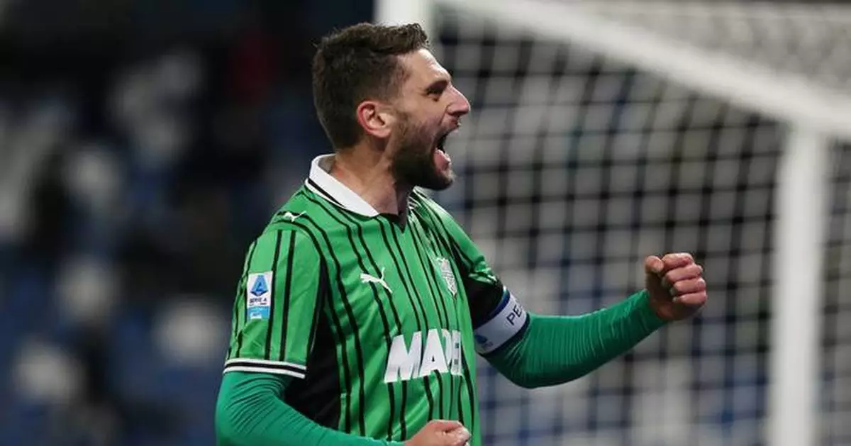 Berardi at the double as Sassuolo deepen Verona's relegation woes