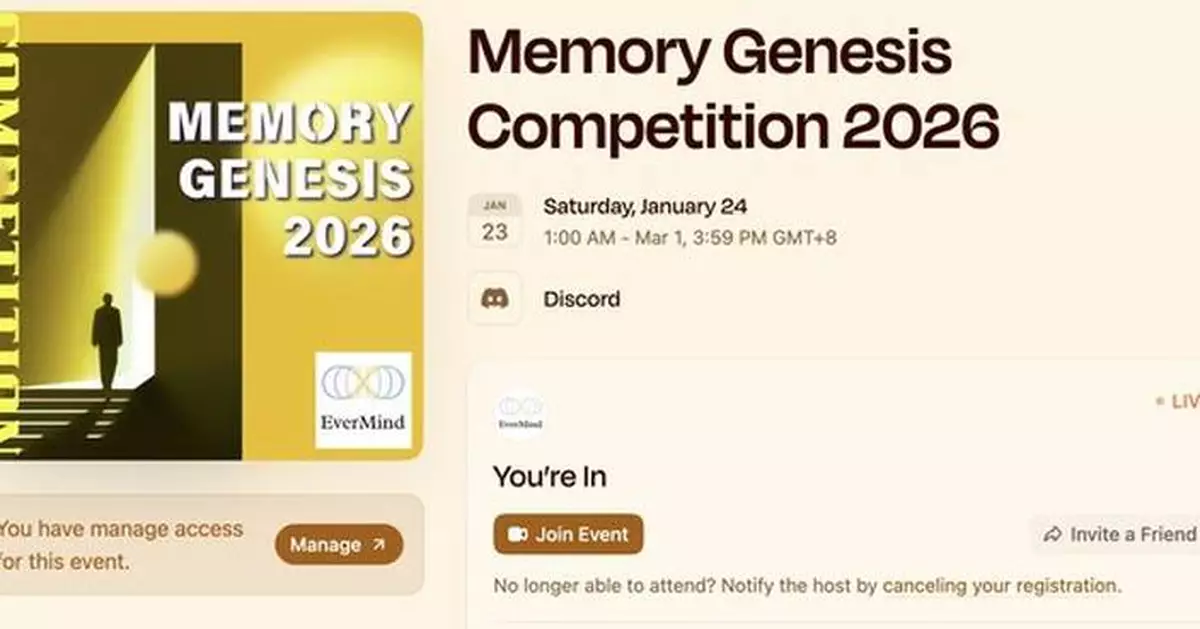 /DISREGARD RELEASE: EverMind/