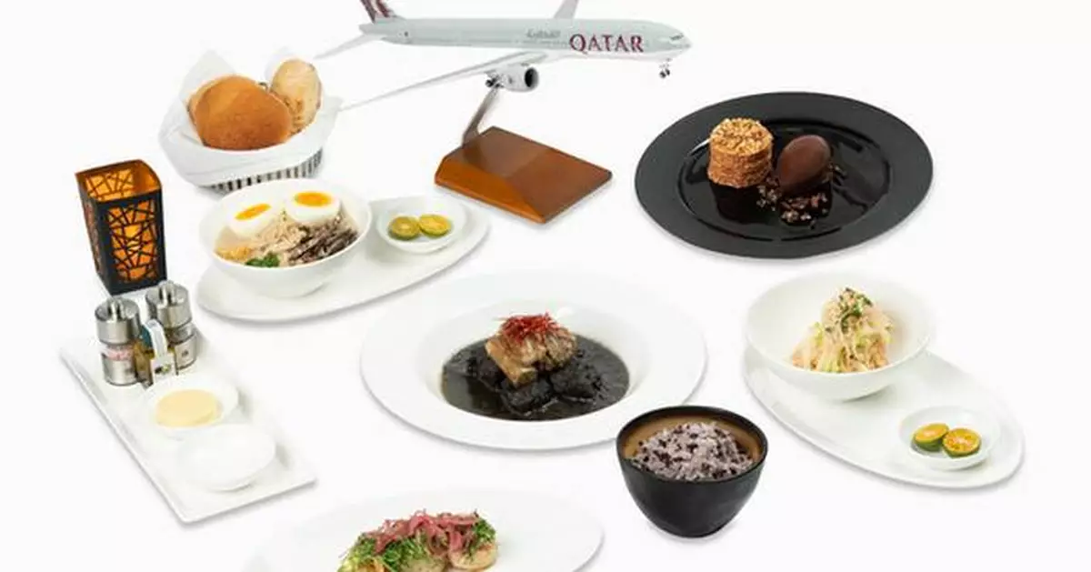 Qatar Airways Partners with Michelin One-Star Filipino Chef Jordy and May Navarra to Launch an Exclusive Business Class Menu