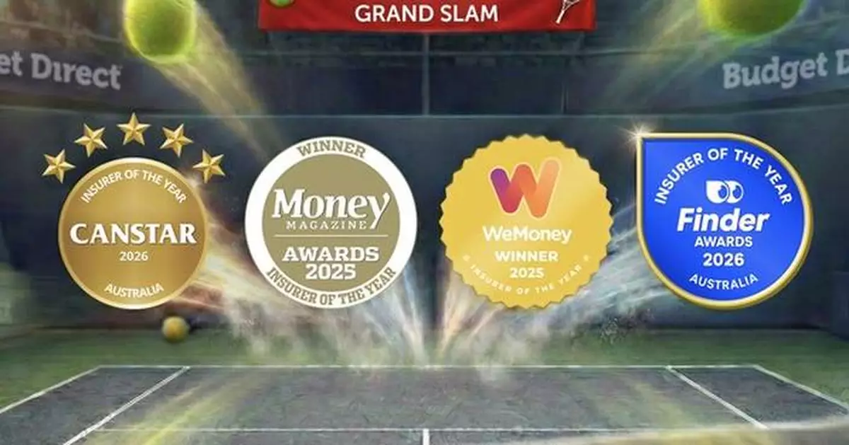 Game, Set, Grand Slam: Straight-Sets Victory for Budget Direct in Australia's Insurer Of The Year Awards