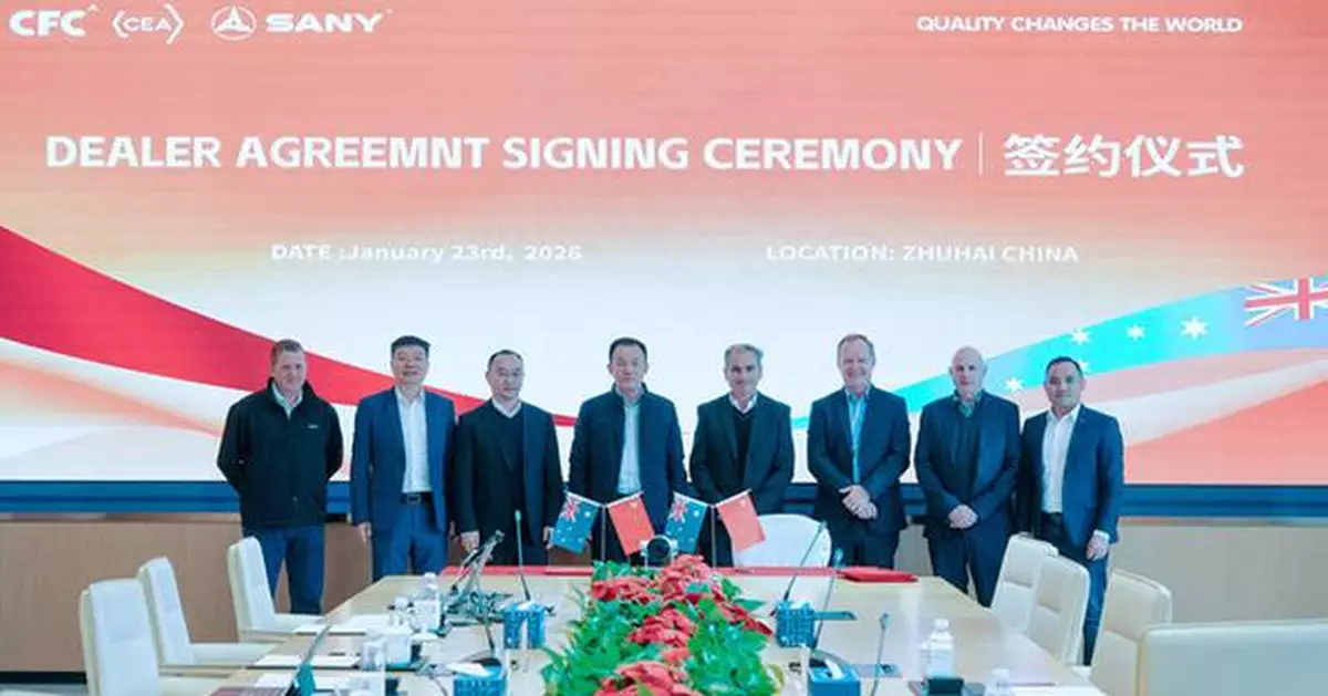 SANY Marine and CEA Forge Strategic Telehandler and Material Handling Partnership in Australia