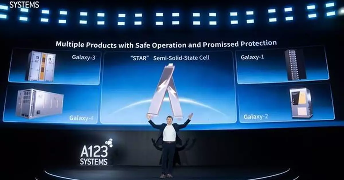 Wanxiang A123 Unveils World's First Semi-Solid-State Immersion Energy Storage System, Redefining Safety Standards