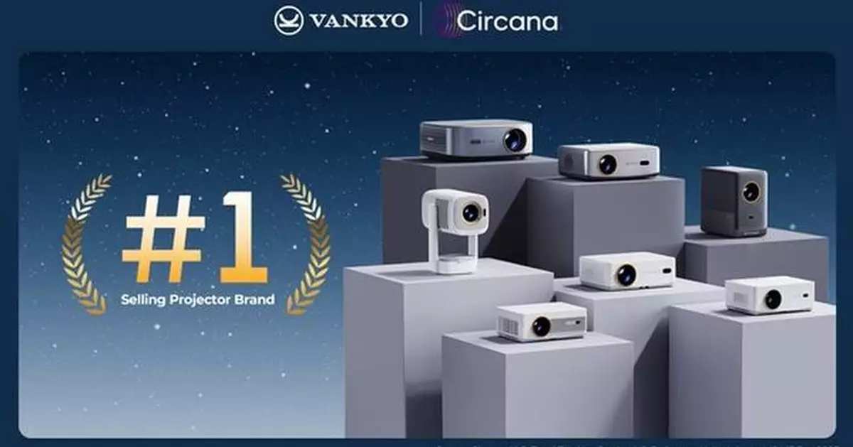Vankyo Ranks No. 1 Spot in North American Projector Market for a Second Straight Year