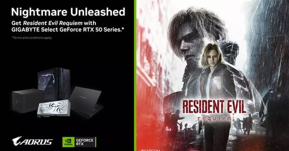 GIGABYTE Collaborates with NVIDIA® GeForce RTX™ for Resident Evil™ Requiem Bundle