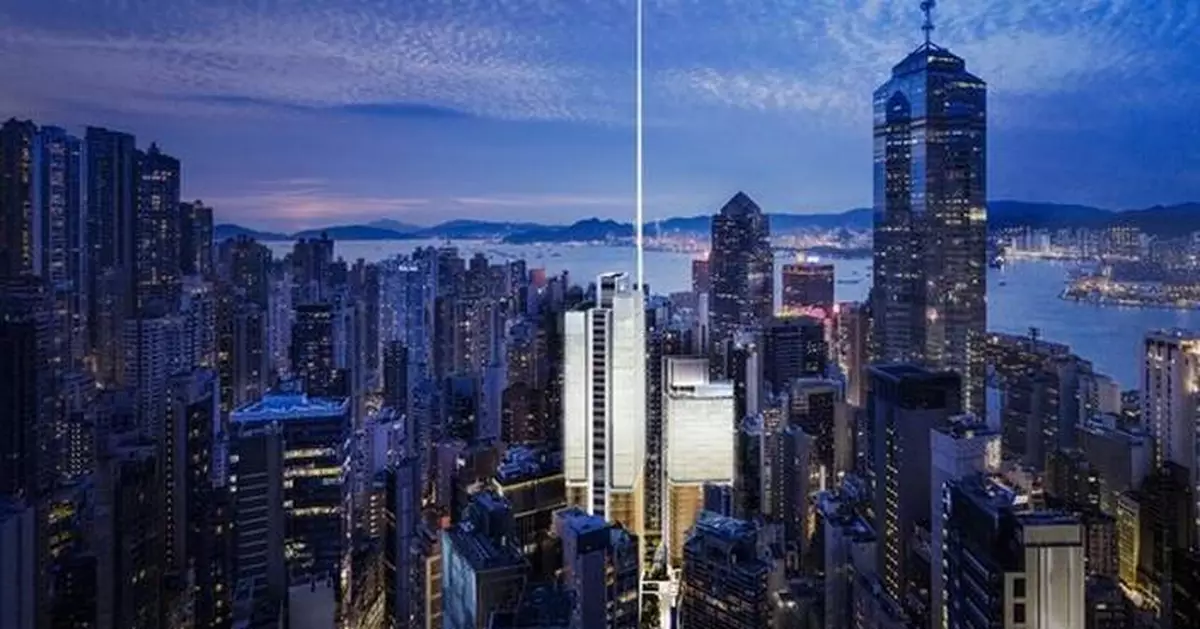 Wing Tai and CSI Complete Topping Out of Central Crossing in the Heart of Hong Kong