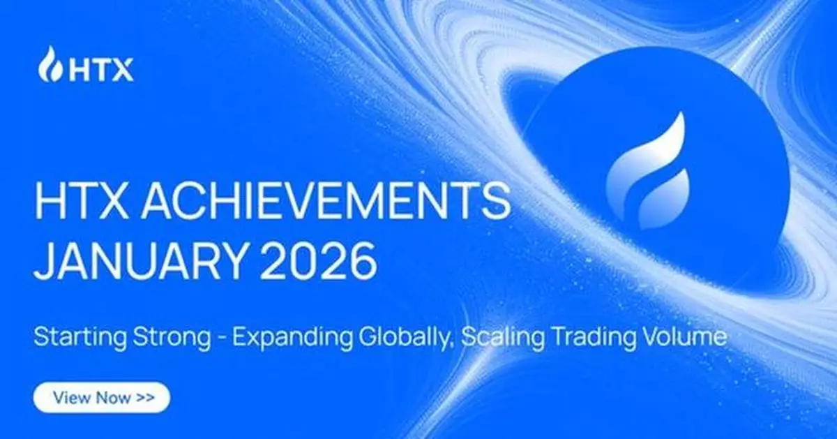 HTX Releases January 2026 Performance Report: 20+ New Fiat On/Off-Ramps, 25.6% Volume Growth, and 58 Million Users