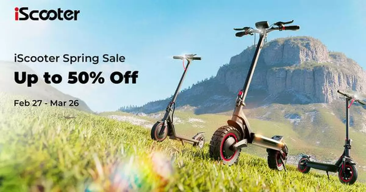 iScooter Launches Spring Promotion to Encourage Low-Carbon Commuting for Students and Urban Riders in North America