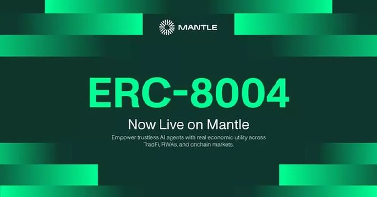 Mantle Unlocks Autonomous Economy with ERC-8004 Deployment