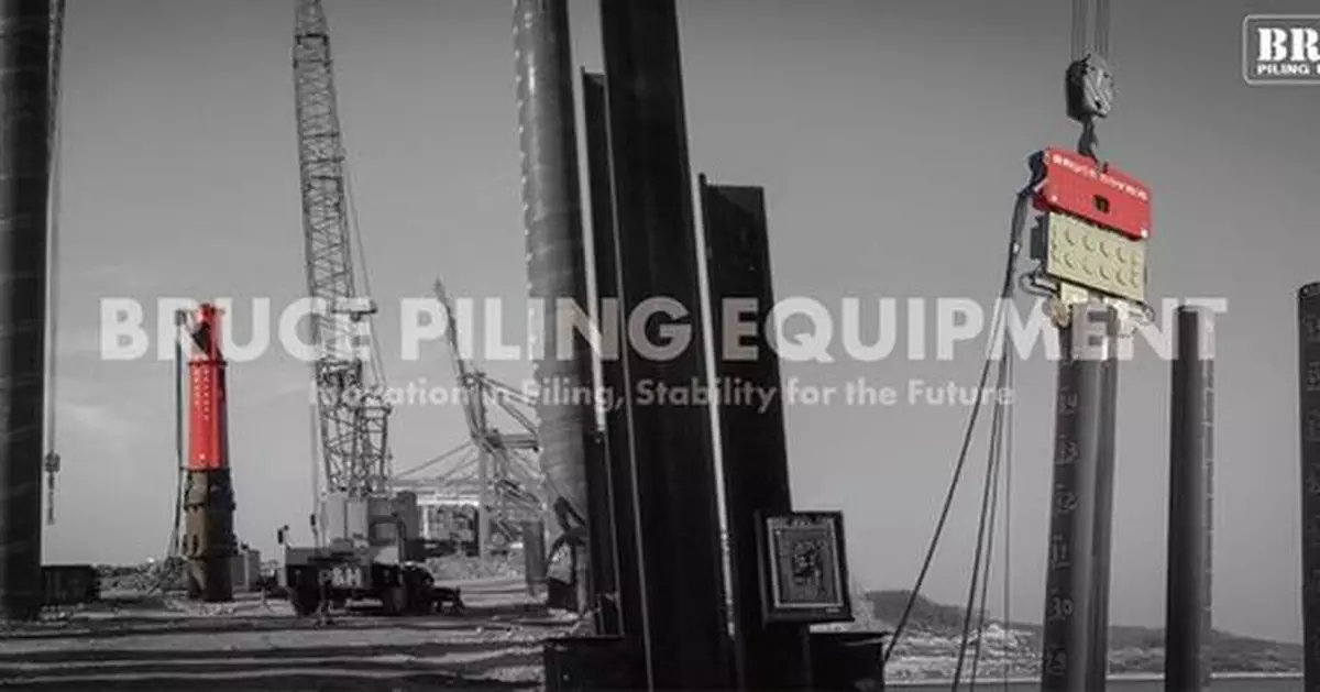 BRUCE Piling Equipment Unveils Core Deep Foundation Lineup from Vibro to Pile Hammers