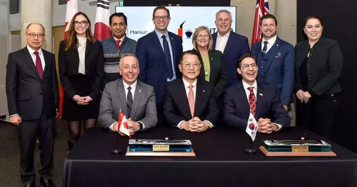 Hanwha Ocean Signs Landmark Agreements to Strengthen Canada's Sovereign Defence Industrial Capacity, Expand Domestic Shipbuilding Workforce, and Accelerate Large-Scale Shipbuilding in Ontario