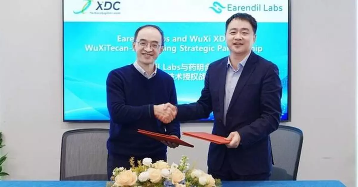 WuXi XDC Enters Strategic Collaboration with Earendil Labs on WuXiTecan-2 Payload-Linker Technology Platform