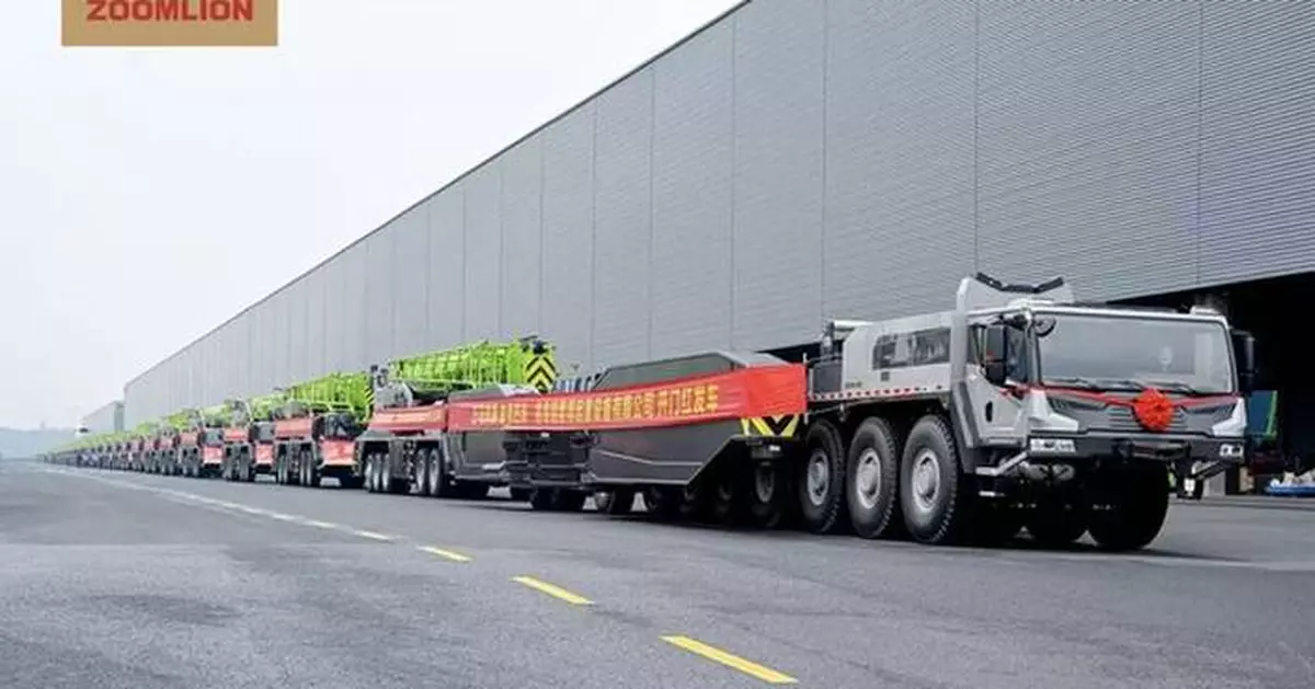 Zoomlion Opens 2026 With US$1.2 Billion in Global Equipment Shipments