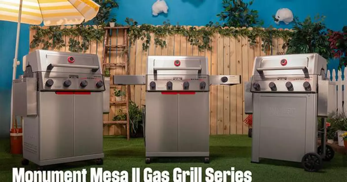 Monument Grills Revolutionizes Outdoor Cooking with the All-New Mesa II Gas Grill Series