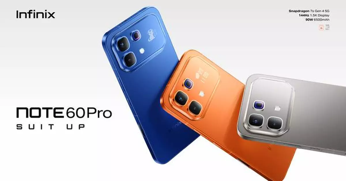 Infinix NOTE 60 SERIES Brings Innovation with Interactive Design and Snapdragon Processor