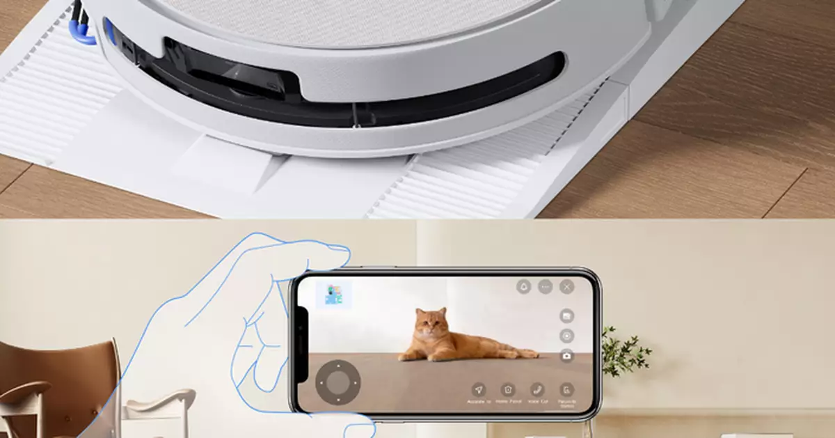ECOVACS DEEBOT T90 PRO OMNI with OZMO ROLLER 3.0 and PowerBoost Technology: Simple by Design, Powerful in Action