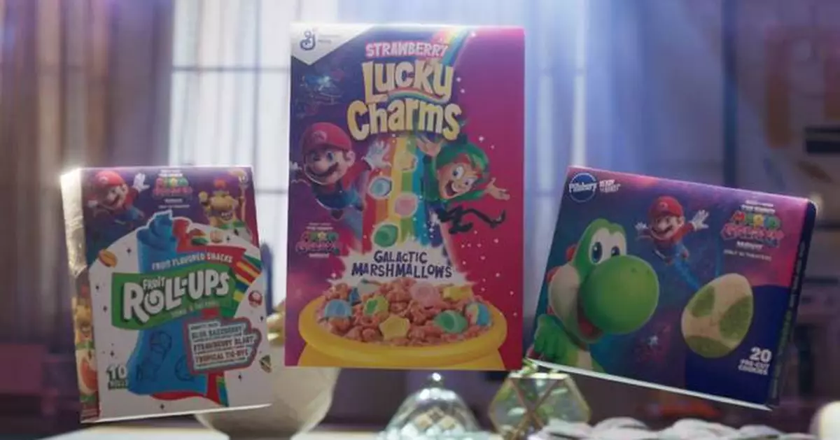 General Mills Brings the Whole Family Together with New The Super Mario Galaxy Movie Themed Foods