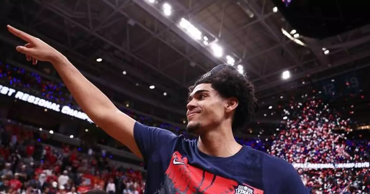 Freshman Koa Peat helps carry Arizona into the Final Four of March Madness