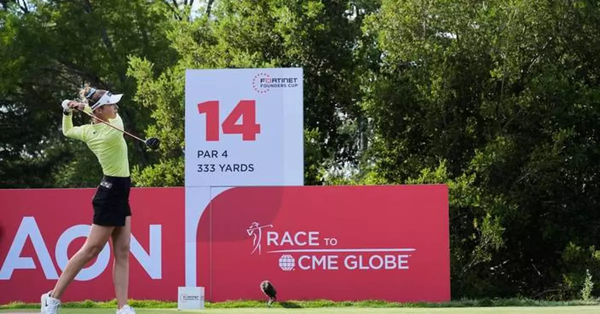 Nelly Korda hits her stride and builds 2-shot lead in Phoenix