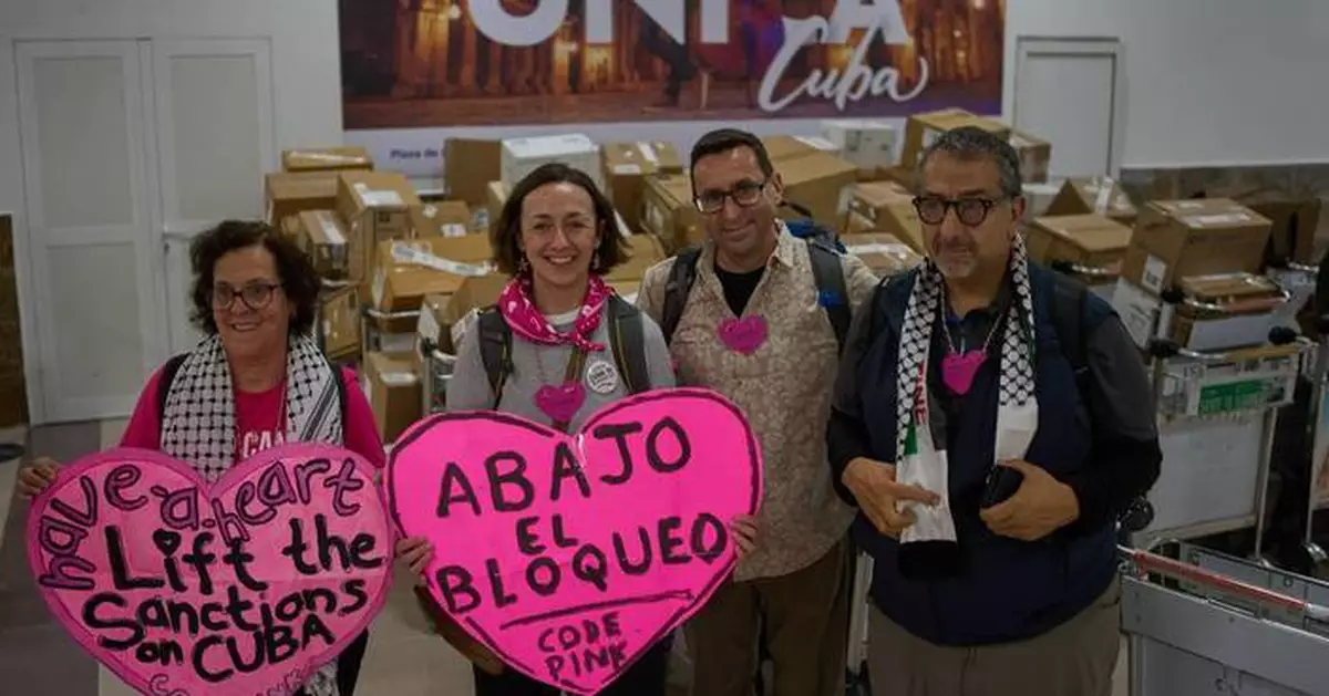 Tons of aid flows into Cuba as humanitarian convoy arrives on the struggling island