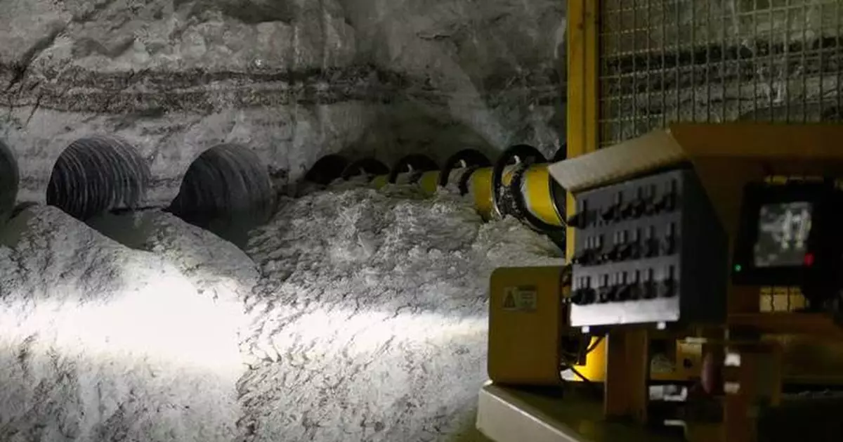 One of the largest salt mines in the world exists under Lake Erie