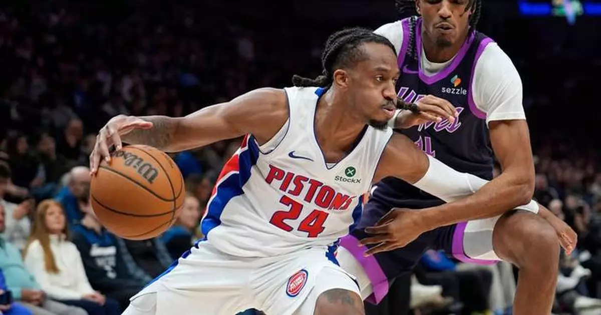 Pistons beat the Timberwolves 109-87 to strengthen hold on East’s top seed