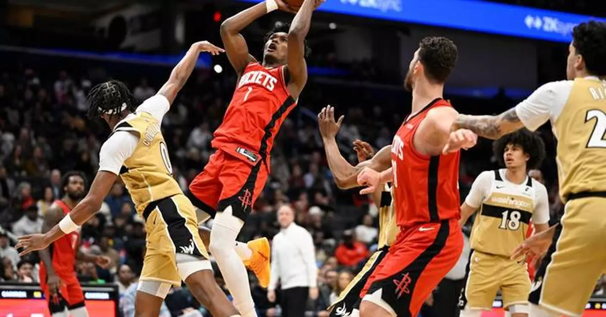 Rockets beat the Wizards 123-118 after Trae Young gets ejected for leaving the bench