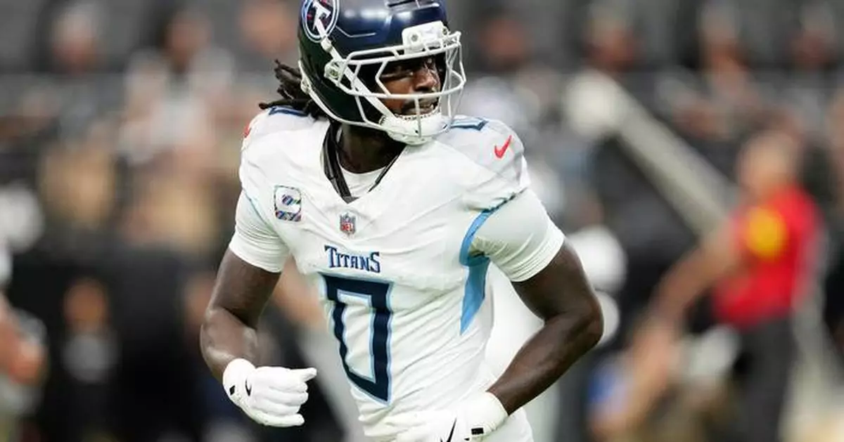 Calvin Ridley and Titans rework his deal after injury-shortened season, AP source says