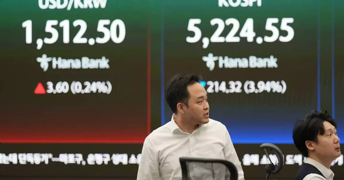 Asian shares decline as oil prices soar amid the war in Iran, echoing last week's Wall Street drop