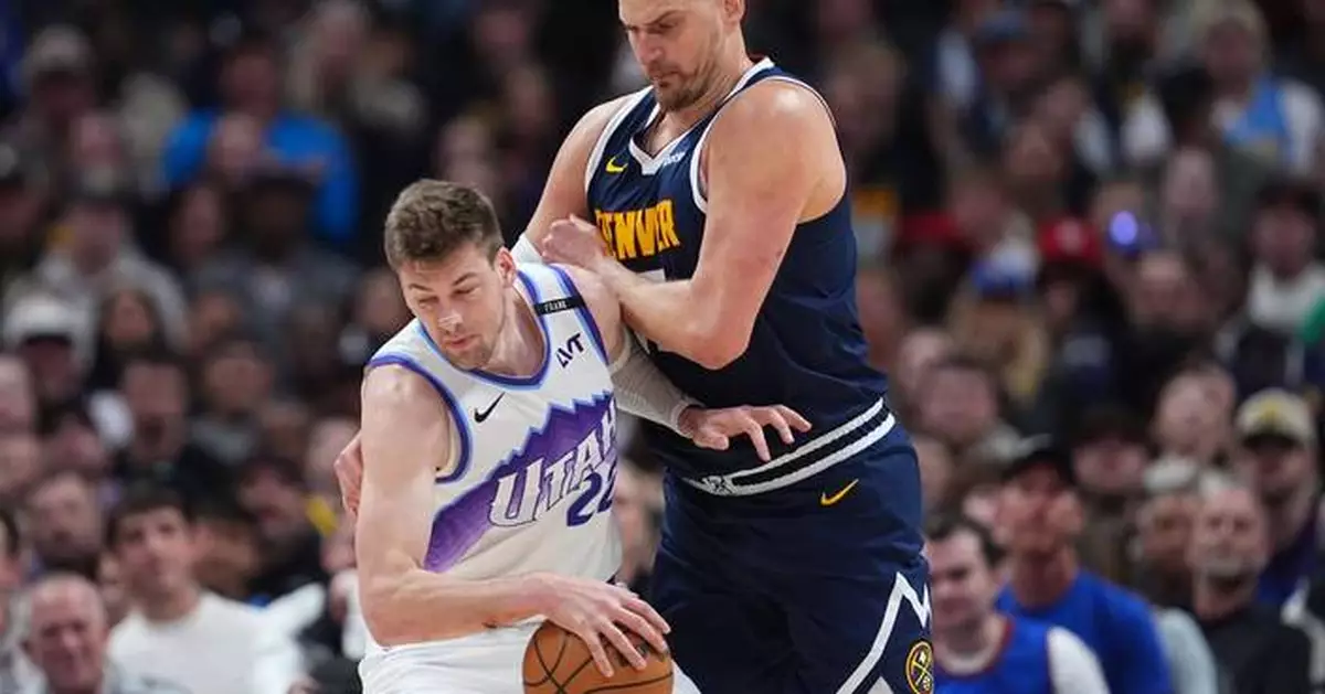 Jokic's triple-double, Murray and Johnson hit late 3s to rally Nuggets by Jazz, 135-129