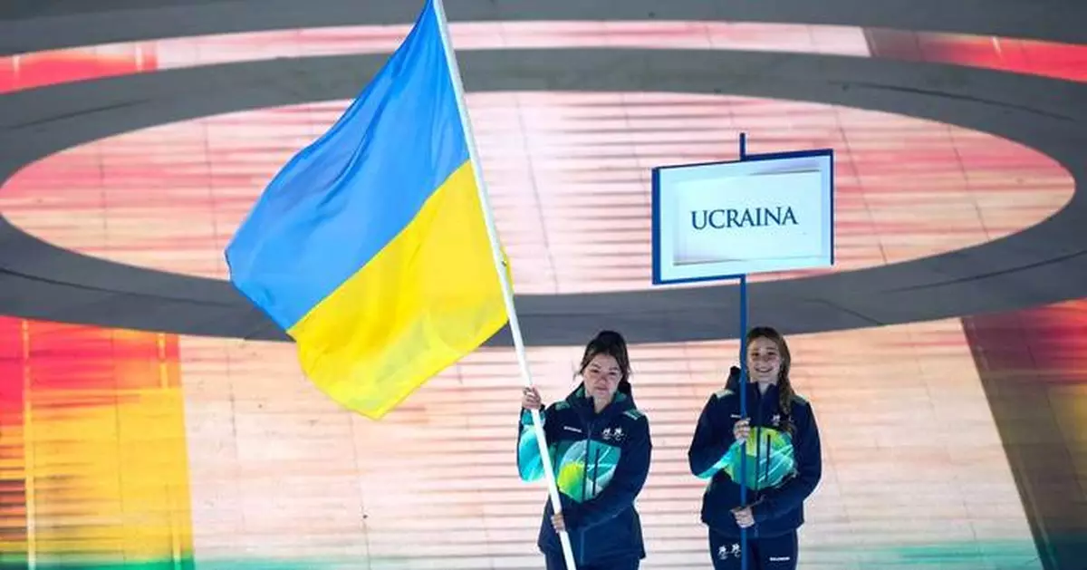 Ukrainian athletes talk about 'unpleasant' Paralympics after return of Russian flag at Milan Cortina