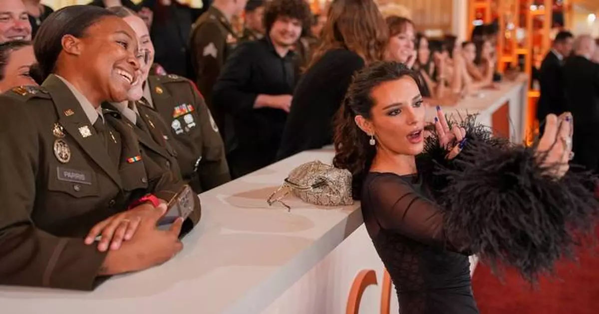 See photos of stars arriving for the Oscars